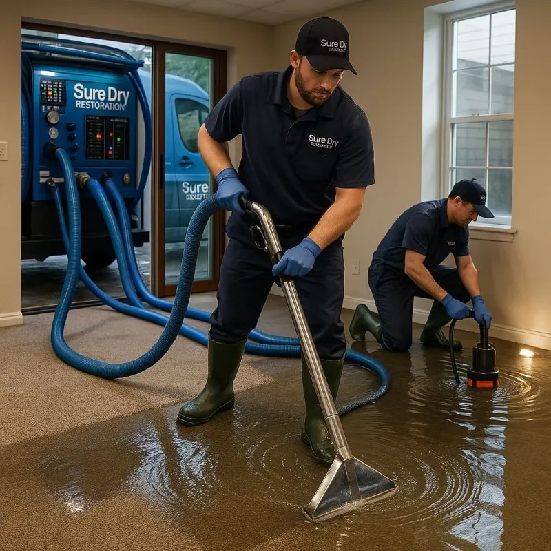 Water Extraction and Removal process in Wilson County, TN